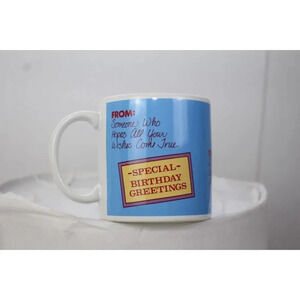 Special Birthday Greetings Coffee Mug